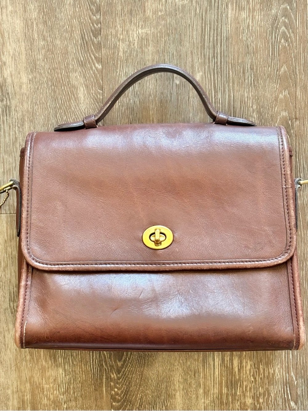 Vintage Coach Court Bag